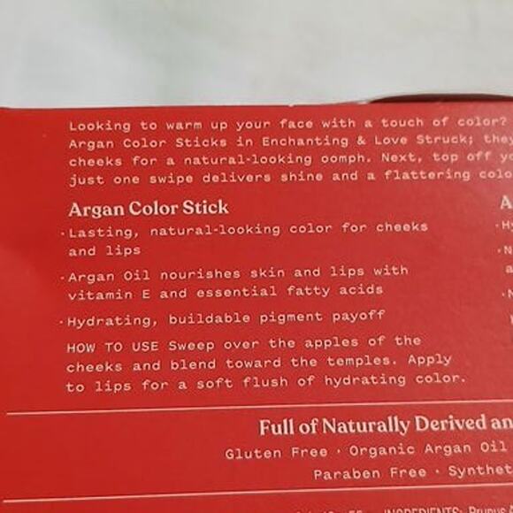 Josie Maran Natural Beauty 4-piece Argan Oil Lip & Cheek Set - Picture 3 of 11